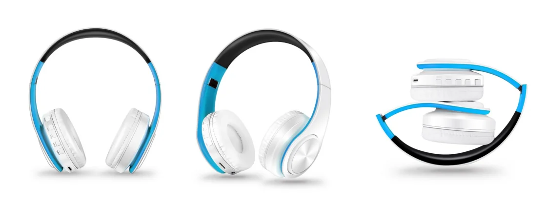 Men Gift  Wireless Headphones Bluetooth Earphone Stereo Headset Game with Build-in MIC with Universal for Android and iOS