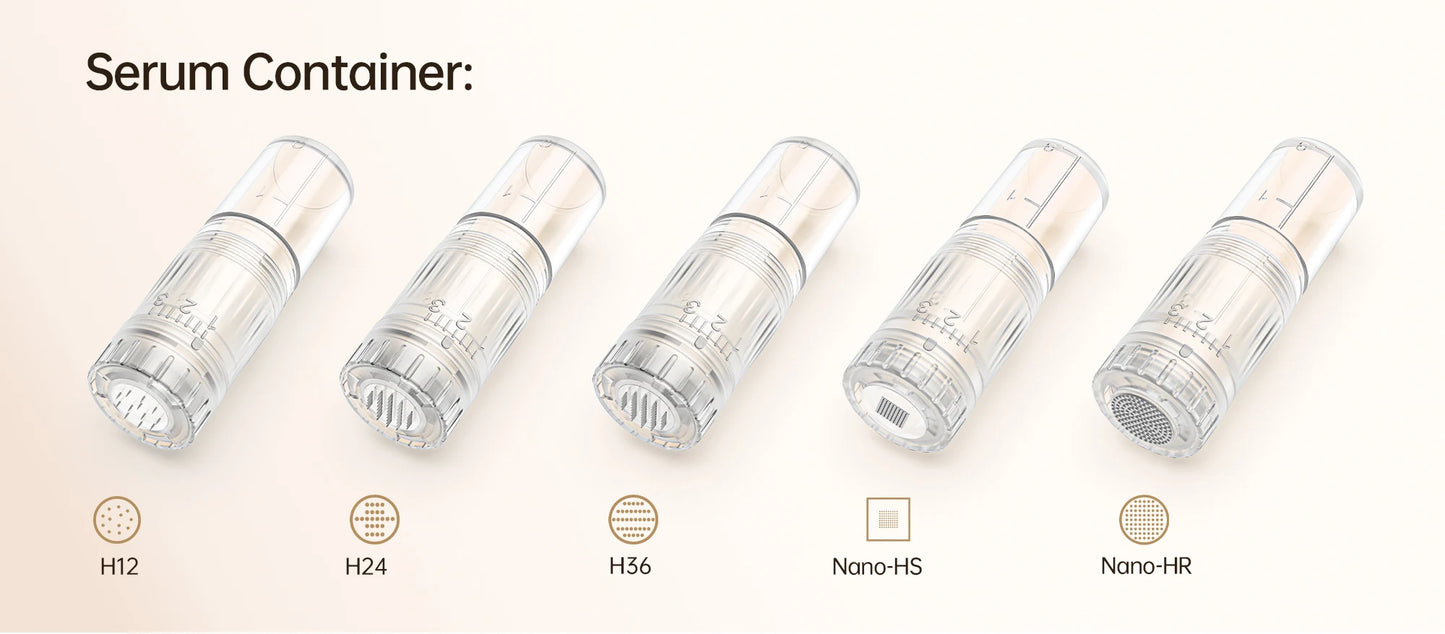 New  EMS Microcurrent Hydra Pen H5 Mesotherapy Automatical Serum Applicator Beauty & Care Derma Microneedling Pen