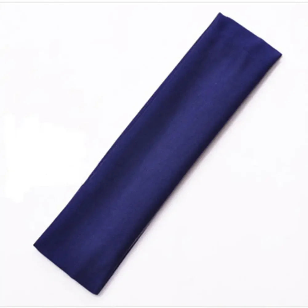 Men Women Solid Elastic Hair Bands Yoga Headband Simple Adjustable Men Running Absorb Sweat Elastic Hair Bands Hair Accessories