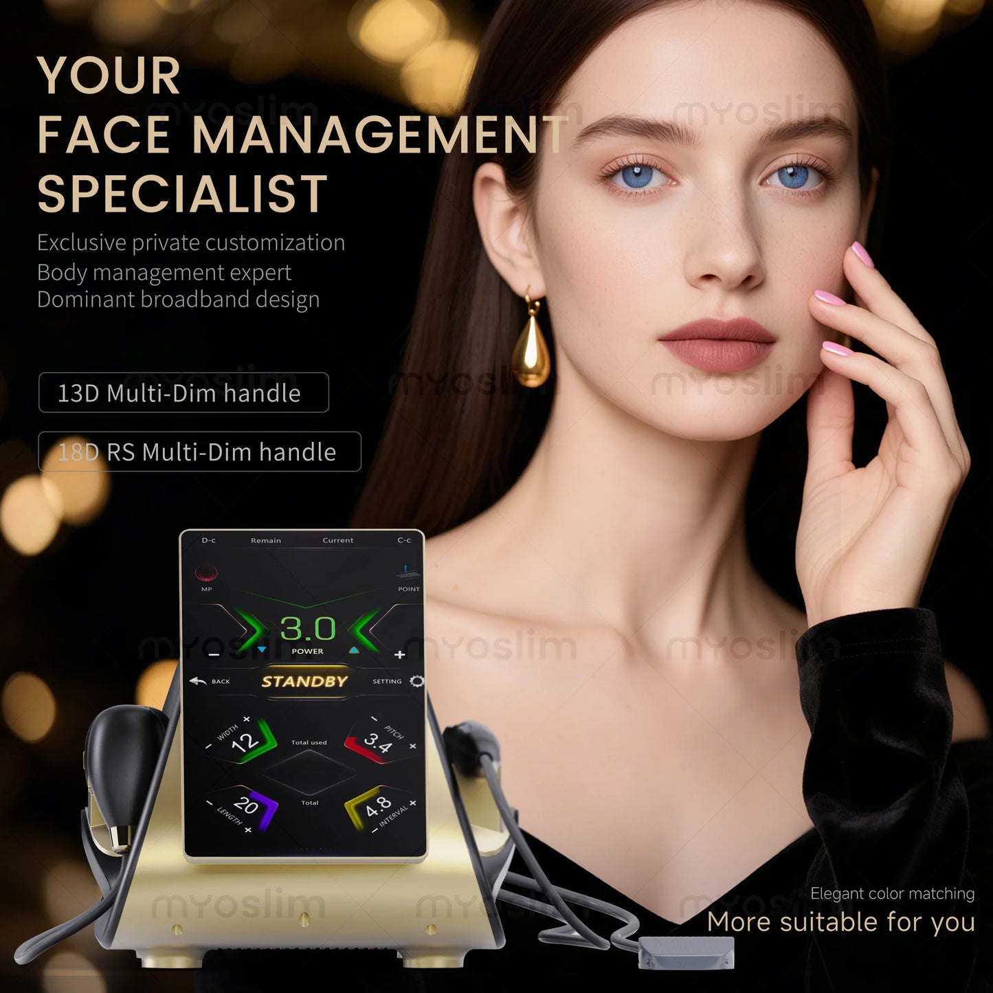 22D MAX HIFU Beauty Equipment Machine for Facial Tightening Slimming And Fat Reduction Latest Model