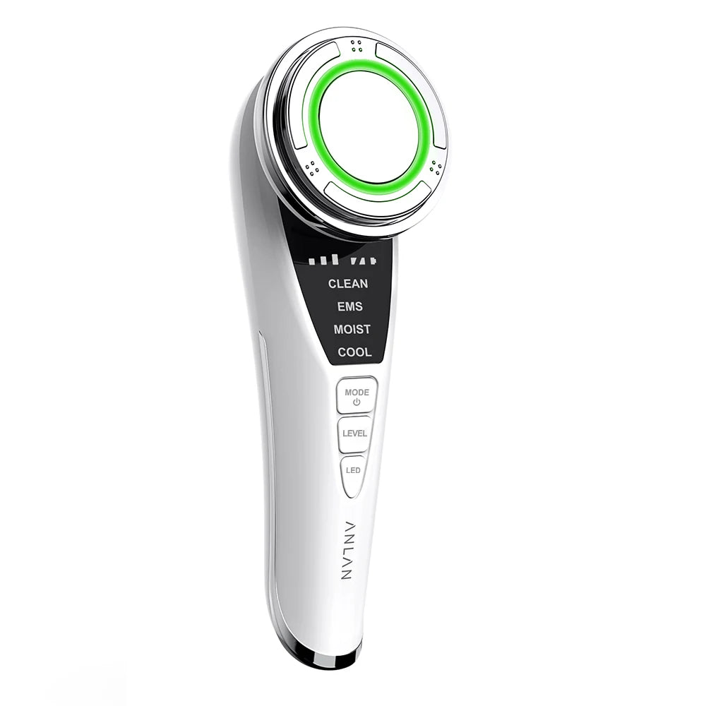 ANLAN EMS Facial Massager Pro Face Lifting Skin Rejuvenation Cold Compress Deep Cleaning Anti-aging Skincare Beauty Device