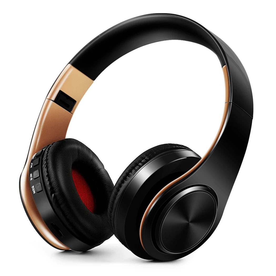 Men Gift  Wireless Headphones Bluetooth Earphone Stereo Headset Game with Build-in MIC with Universal for Android and iOS