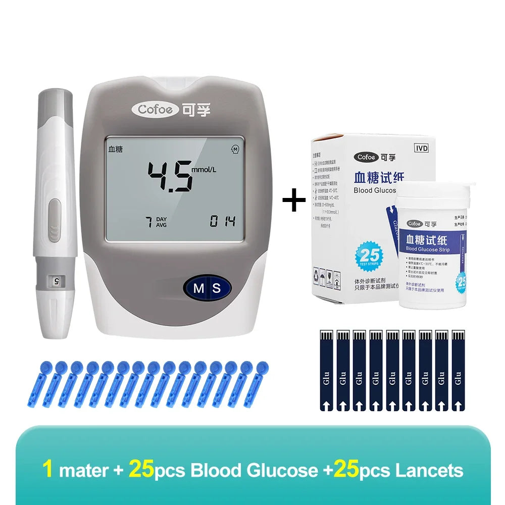 3 in 1 Multi-function Cholesterol Meter Blood Glucose Monitor  Analyzer 10CHOL Strip