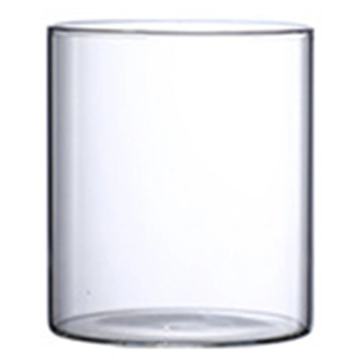 Transparent Glass Hydroponic Vase Minimalist Glass Vase Cylinder Flower Vase for Wedding Living Room Decorative Gift