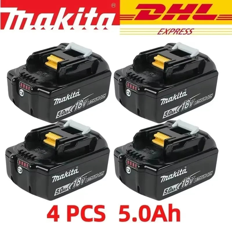 100% original Makita 18V 6.0Ah Rechargeable Battery ,For Makita BL1830 BL1830B BL1840 BL1840B BL1850 BL1850B Power Tools Battery