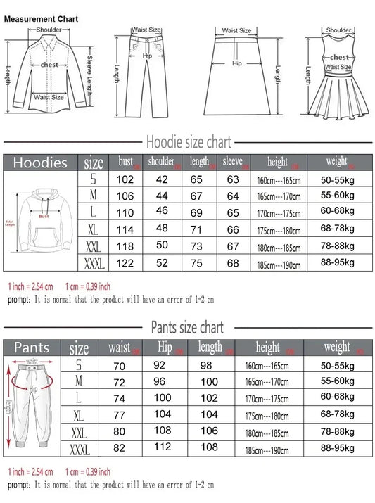 2025 Autumn New print Men's Women Fashion Casual Tracksuits Outdoor Fitness Jogging Hooded Sets Sports Luxury Hoodie+