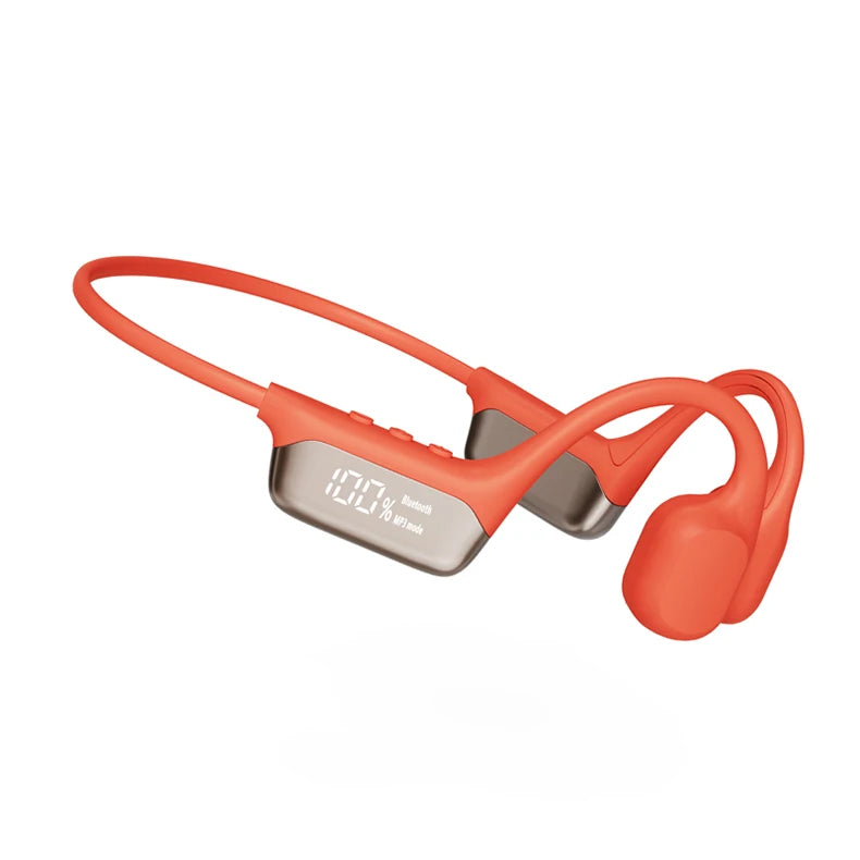 IPX8 Waterproof Swimming Bone Conduction headphone Bluetooth 5.4 Bass Wireless headset MP3 (32G) Player Cycling Fitness Earphone
