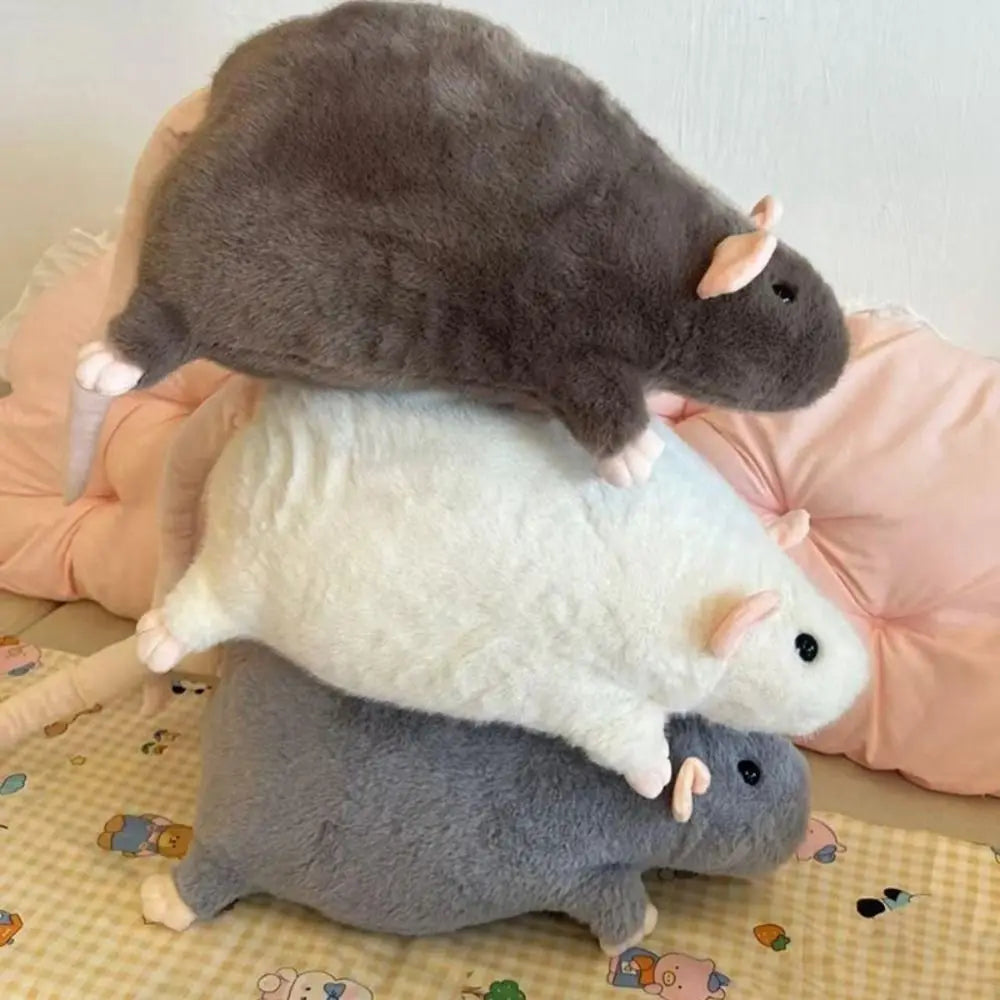 Creative 30/45/90cm Mouse Oversized Flower Branch Rat Cartoon Soft Animal Figure Gift Birthday Stuffed & Plush Animals