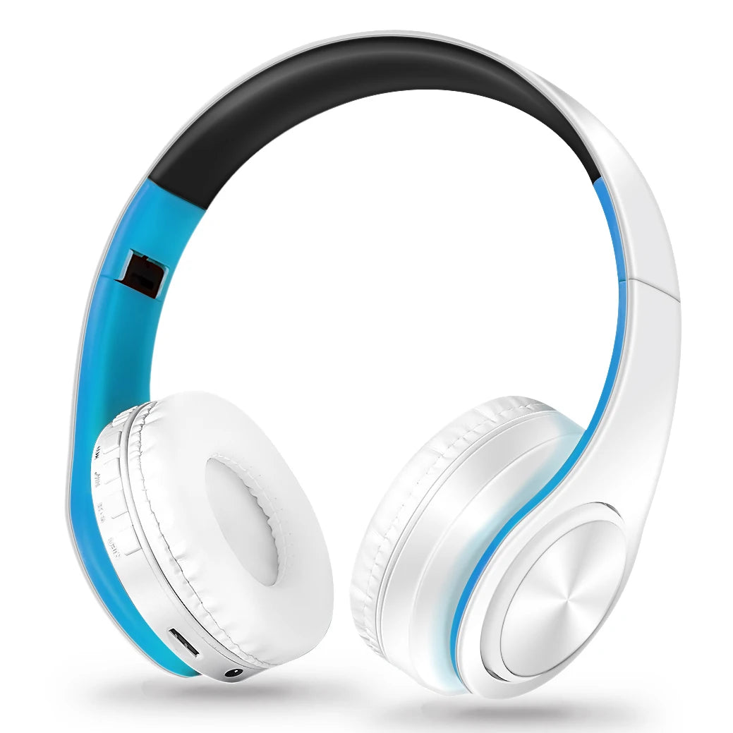 Men Gift  Wireless Headphones Bluetooth Earphone Stereo Headset Game with Build-in MIC with Universal for Android and iOS