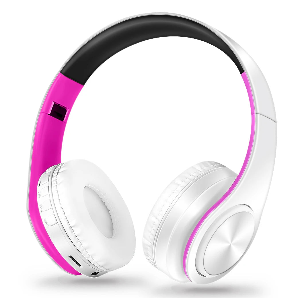 Men Gift  Wireless Headphones Bluetooth Earphone Stereo Headset Game with Build-in MIC with Universal for Android and iOS