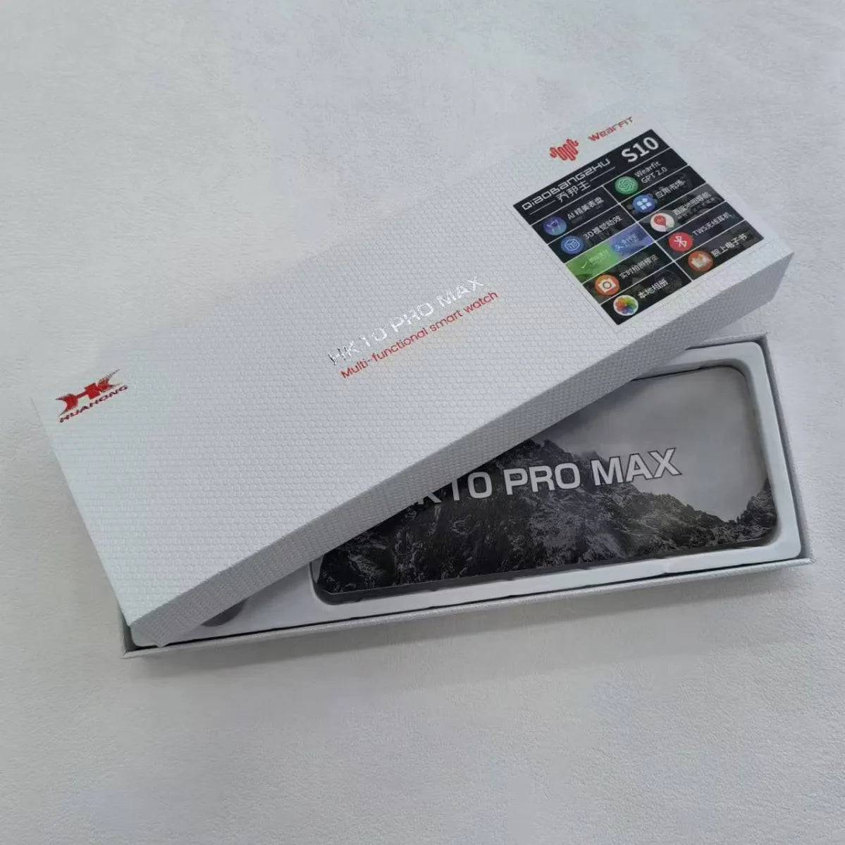 2025 New HK10 Pro max 2.02 inch AMOLED Smart Watch Men's Women's Compass ChatGPT 2.0 Gravity Sensing 3D Menu Album Smartwatch