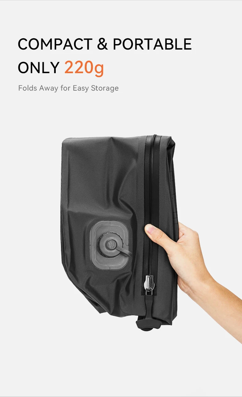ReeYee Automatic Vacuum Storage Bags for Clothes, Travel Space Saver Bag for Down Jackets & Waterproof Clothing, Sealed Compress