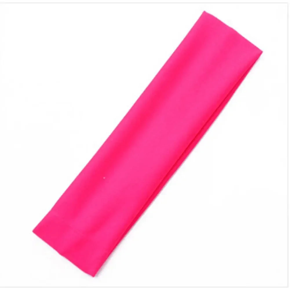 Men Women Solid Elastic Hair Bands Yoga Headband Simple Adjustable Men Running Absorb Sweat Elastic Hair Bands Hair Accessories