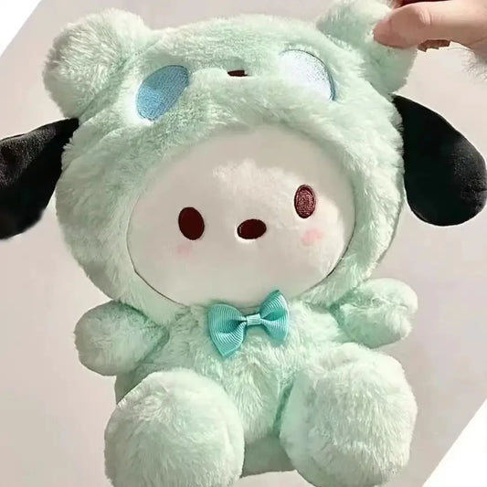!! HOT Sanrio 25Cm Anime Kuromid Toys Kawaii Mymelody Cinnamorol Plush Soft Stuffed Animals Doll Plushie Pillow Xmas Gift Decor