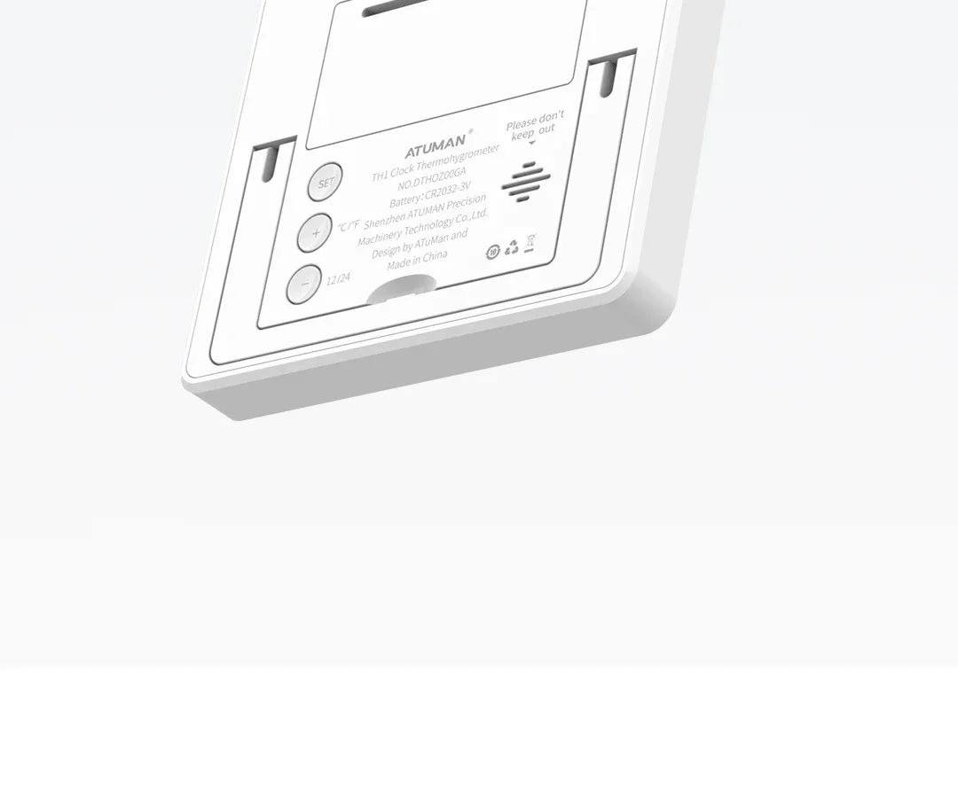 Xiaomi DUKA Atuman LCD Electronic Digital Temperature Humidity Meter Clock Indoor Outdoor Thermometer Hygrometer Weather Sensor