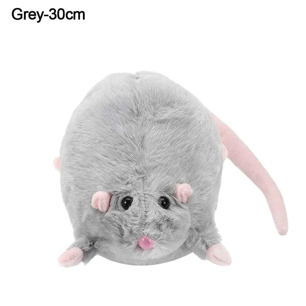 Creative 30/45/90cm Mouse Oversized Flower Branch Rat Cartoon Soft Animal Figure Gift Birthday Stuffed & Plush Animals