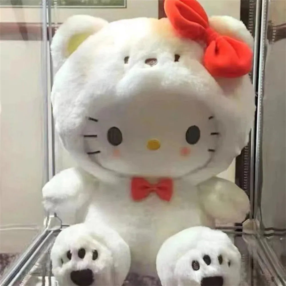 !! HOT Sanrio 25Cm Anime Kuromid Toys Kawaii Mymelody Cinnamorol Plush Soft Stuffed Animals Doll Plushie Pillow Xmas Gift Decor
