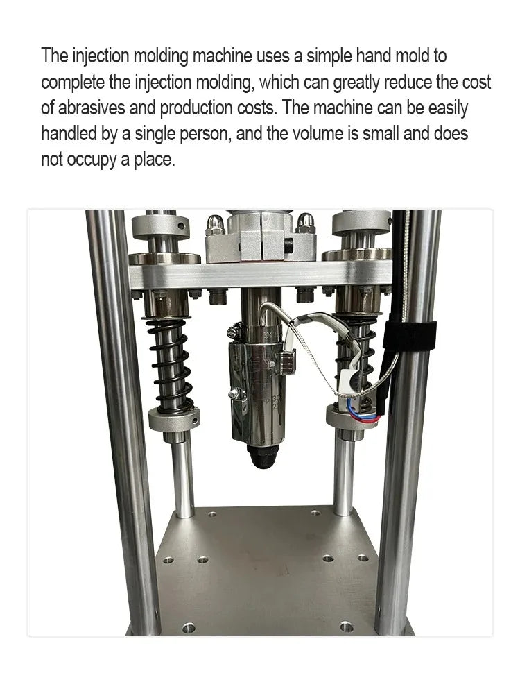 20g Vertical Injection Molding Machine Desktop Polymer Plastic Injection Molding Machine USB Power Switch Plug Molding Machine
