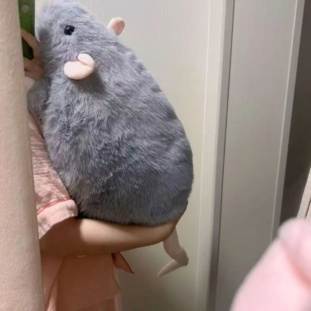 Creative 30/45/90cm Mouse Oversized Flower Branch Rat Cartoon Soft Animal Figure Gift Birthday Stuffed & Plush Animals