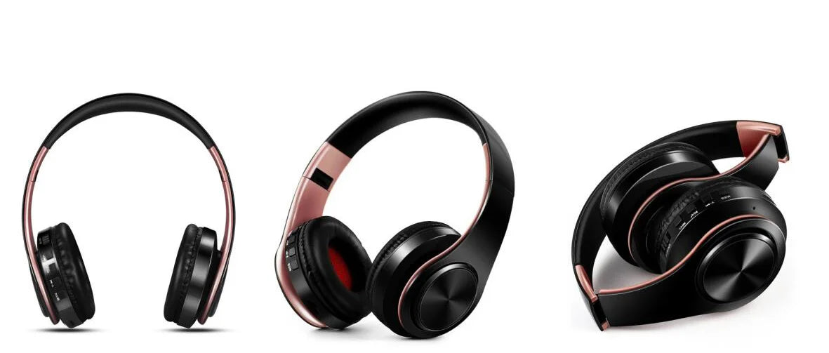 Men Gift  Wireless Headphones Bluetooth Earphone Stereo Headset Game with Build-in MIC with Universal for Android and iOS